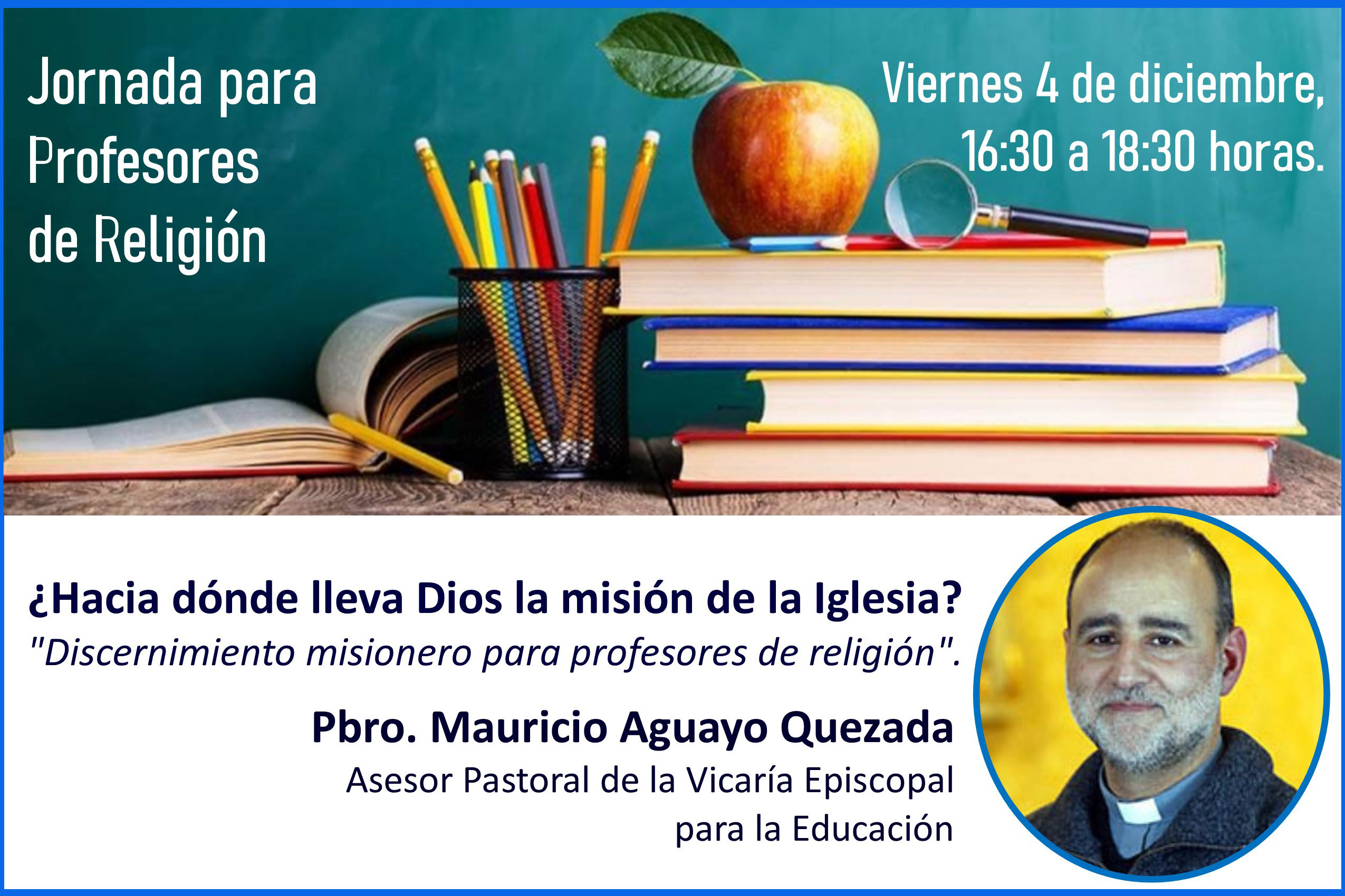 Jornada para Profesores de Religión, ¡Inscripciones aquí!