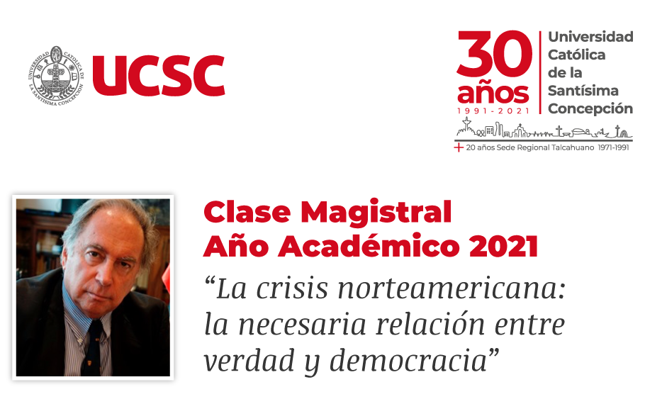UCSC invita a Clase Magistral del Año Académico 2021