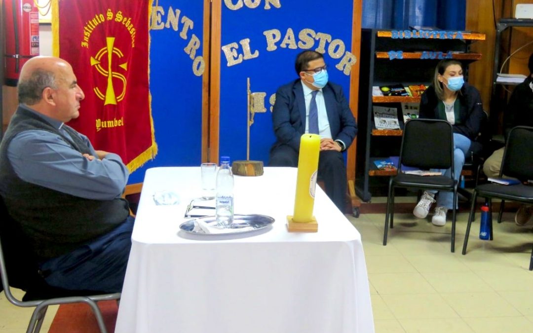 Encuentro con el Pastor: Monseñor Chomali visitó el Instituto San Sebastián de Yumbel