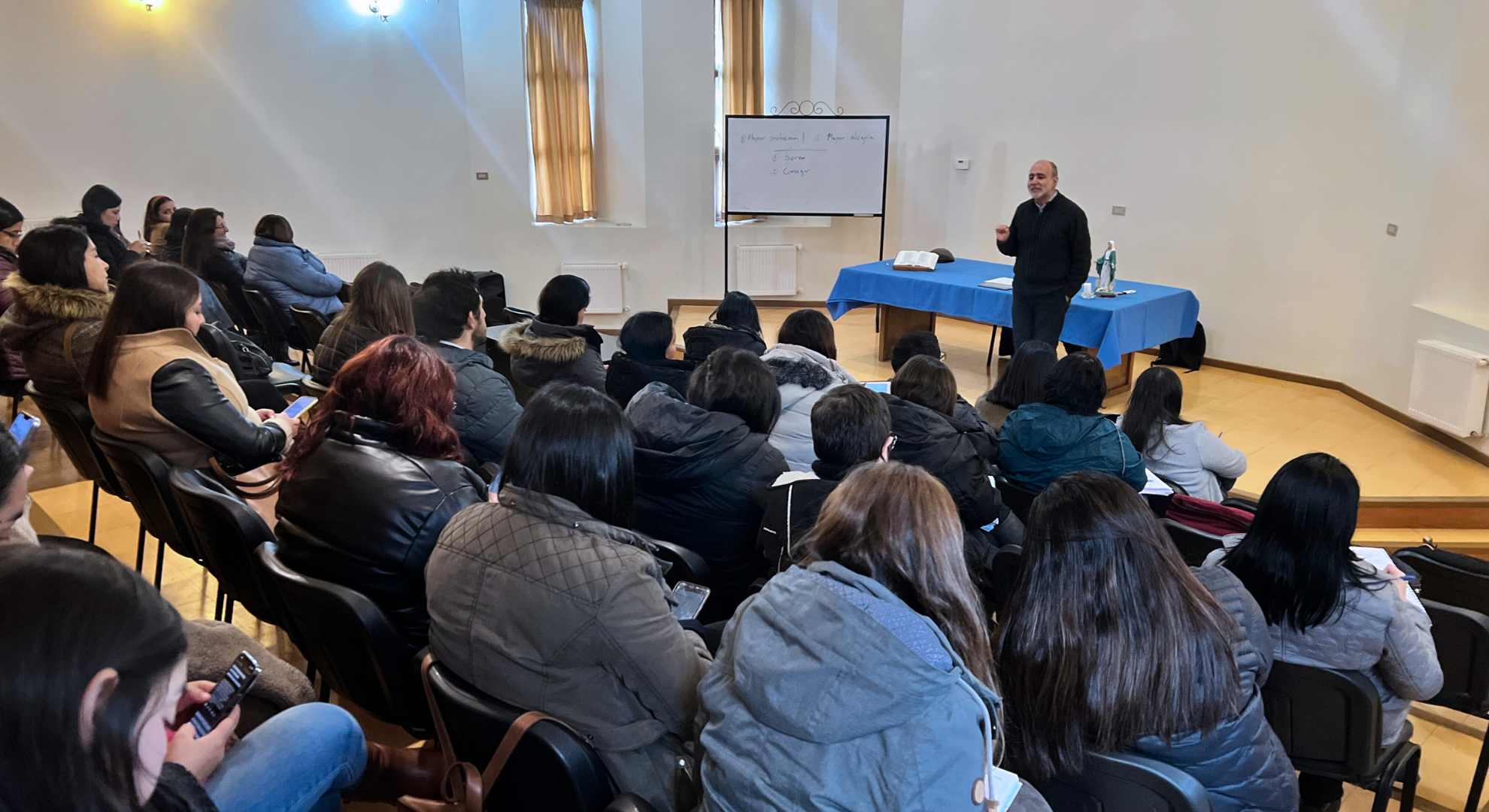 Encargados de Convivencia Escolar y Educadores diferenciales de Colegios de Iglesia participaron en Retiro Espiritual