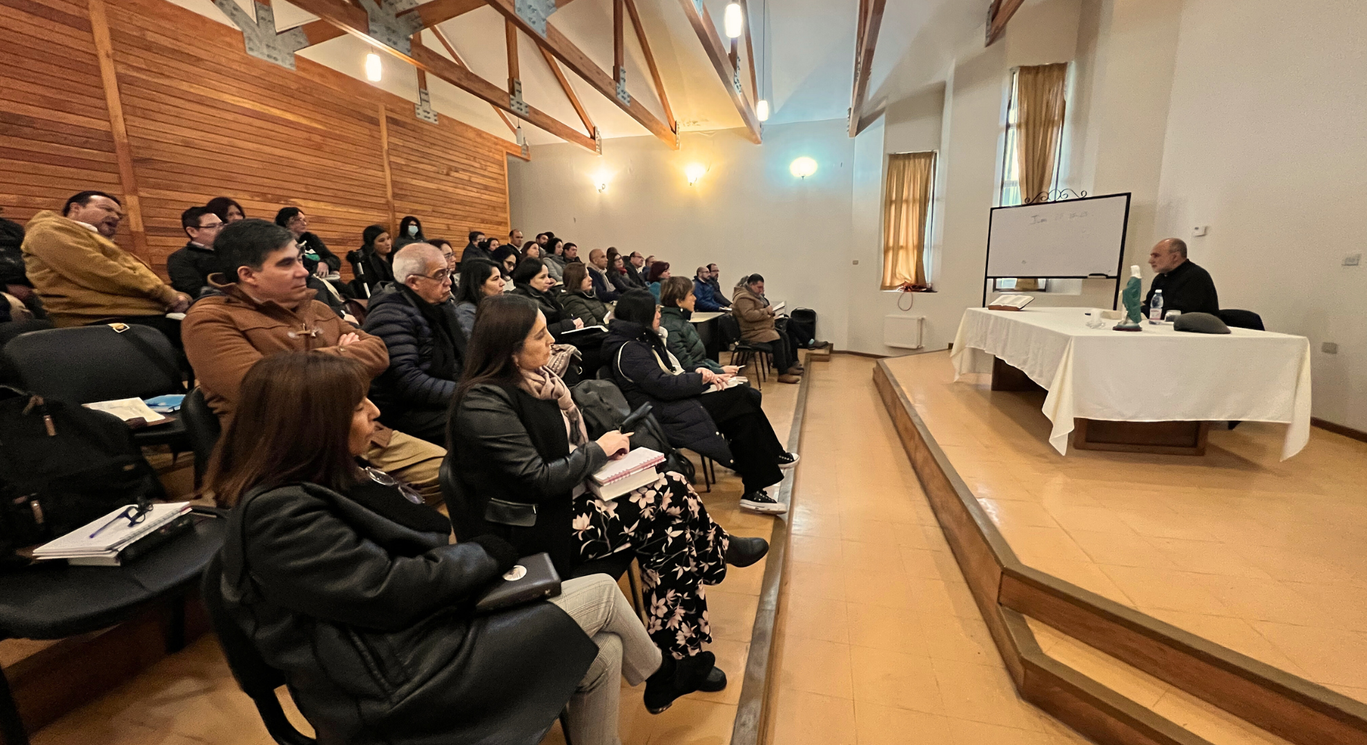 Rectores y Encargados de Pastoral de los Colegios de Iglesia vivieron Retiro Espiritual