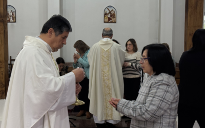 Decanato del Carbón: Docentes participaron en la Misa por el Día del Profesor 